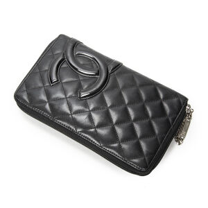 Chanel Cambon Ligne Zip Organizer Wallet